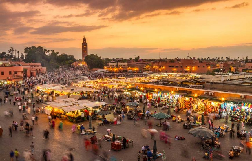 Jour 9 : Visite guidée de Marrakech