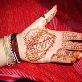 Berber henna decoration